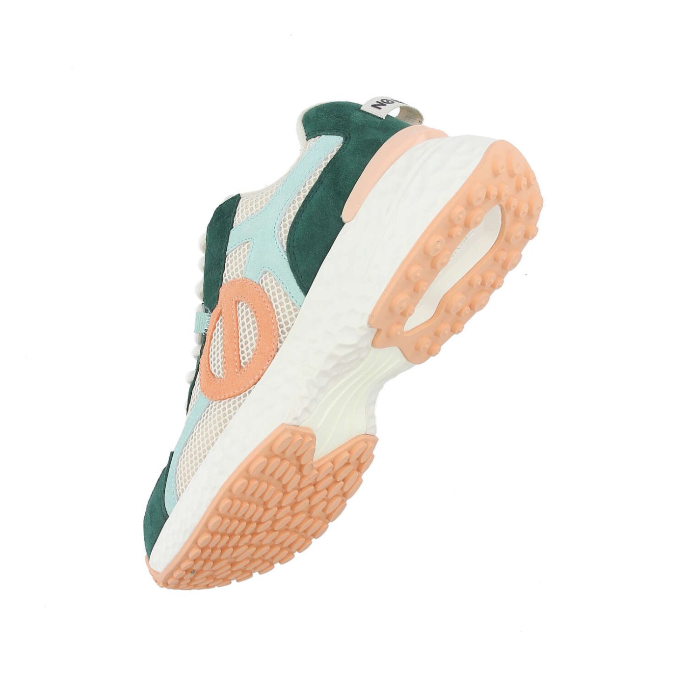 CARTER 2.0 RUNNER W - MESH/SUEDE/SUED - BEIGE/GREEN/ORANGE